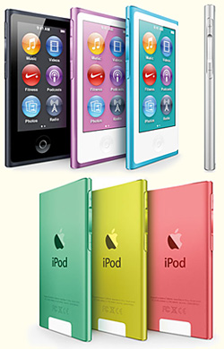 V^iPod nano̓Ɖir