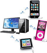 1台のパソコンとiTunesで複数のiPodを管理・同期する方法